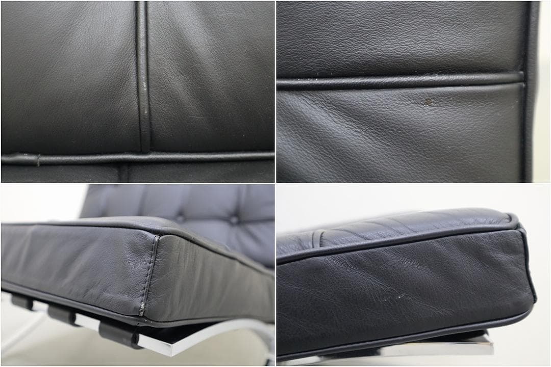 バルセロナチェア 本革 1P 1人掛け ソファ ラウンジ チェア リプロダクト