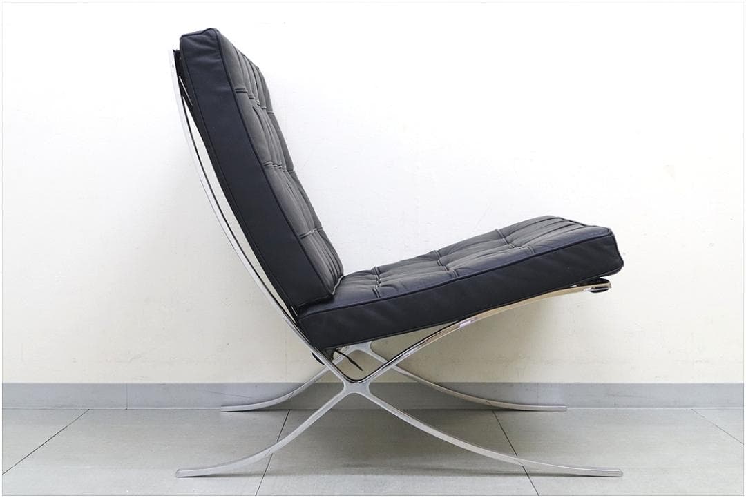 バルセロナチェア 本革 1P 1人掛け ソファ ラウンジ チェア リプロダクト