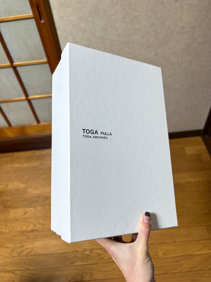 靴 TOGA PULLA L MULE LOAFER 38