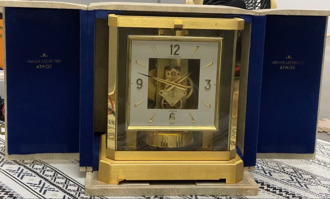 ジャガールクルト アトモス置 時計空気時計 現状品（止まっています）