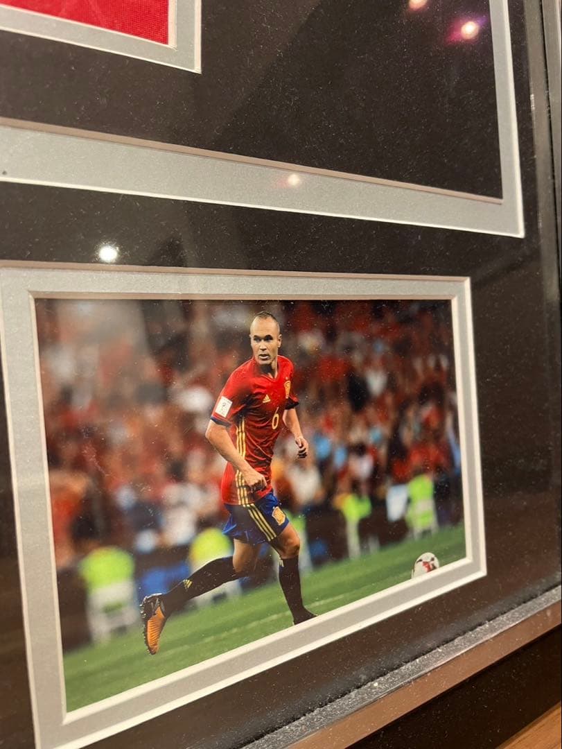 ドナテロ 【icons社 正規品】 イニエスタ サイン入り ユニフォーム