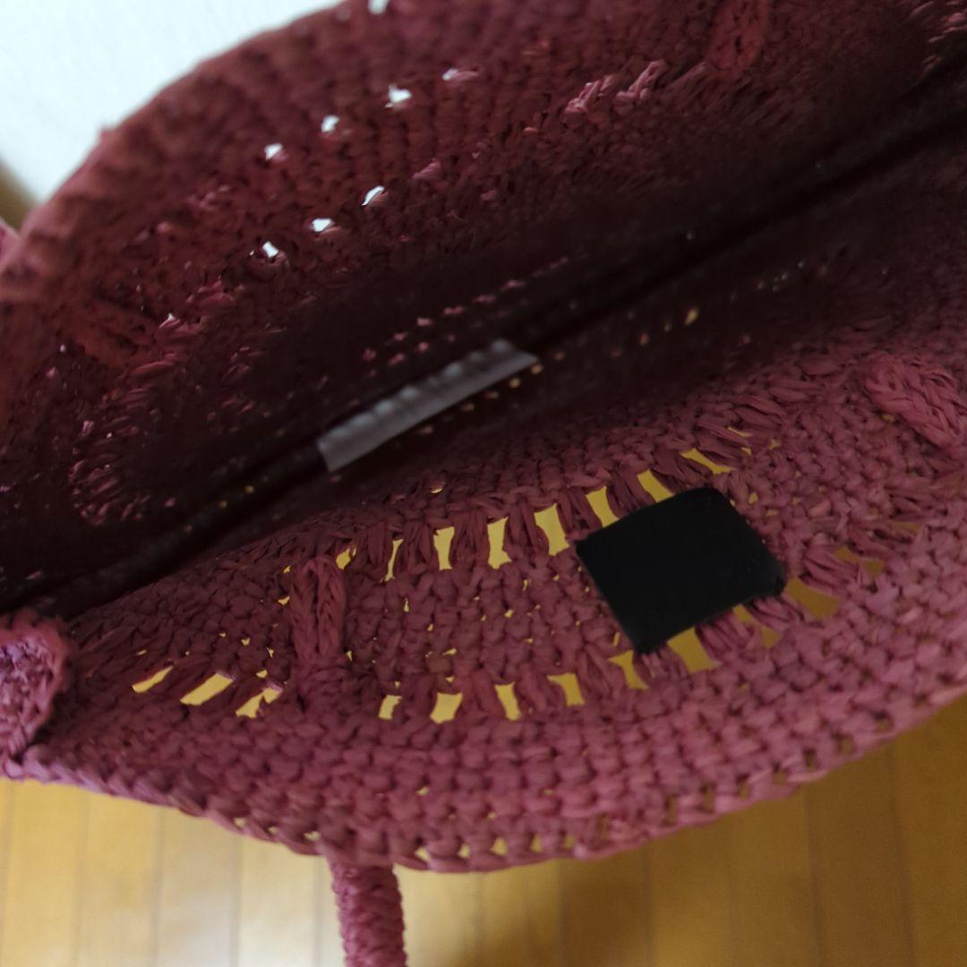 MAISON N.H PARIS cloth&cross別注ラフィアバック