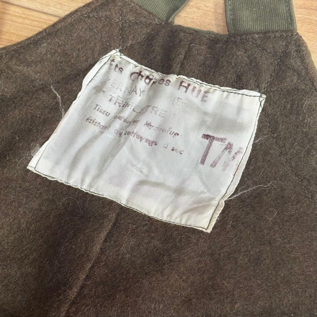 50's フランス軍 デッキパンツ デッドストック ステンシル