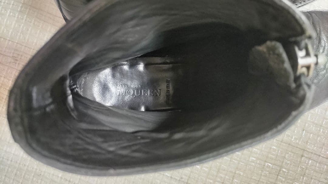 Alexander McQUEEN　レザーブーツ　29cm