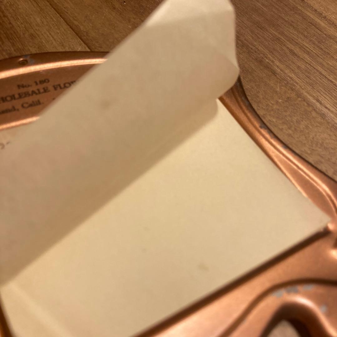 US仕入れ 1933年 ビンテージ メタルデスクカレンダー 30sアメリカUSA