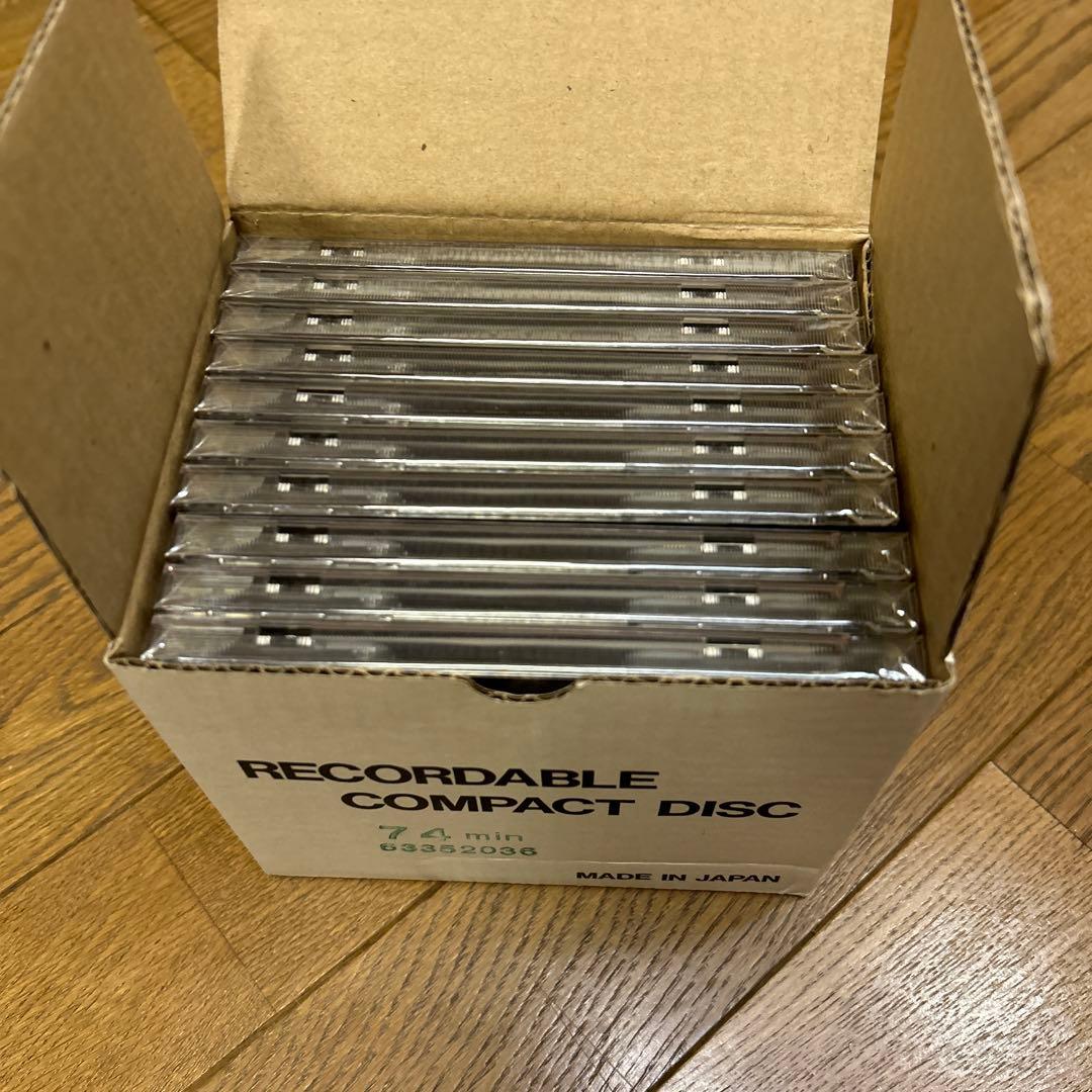 三井東圧化学 MITSUI GOLD CD-R 650MB 74分 (⁠10枚)