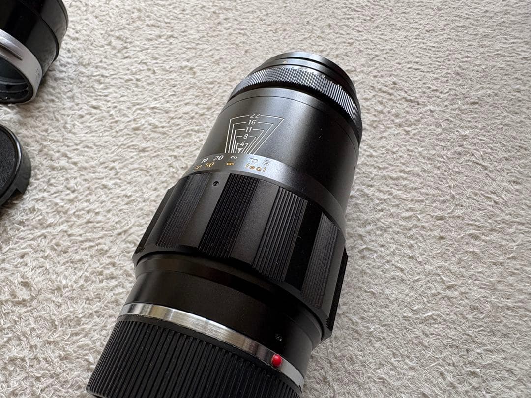 美品 元箱フード付き Leica TELE ELMAR 135mm f4