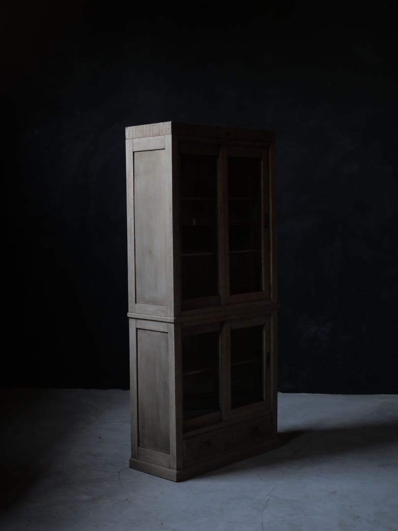 食器棚　収納棚　棚　キッチン　器　作家　古家具　古道具　アンティーク　昭和レトロ