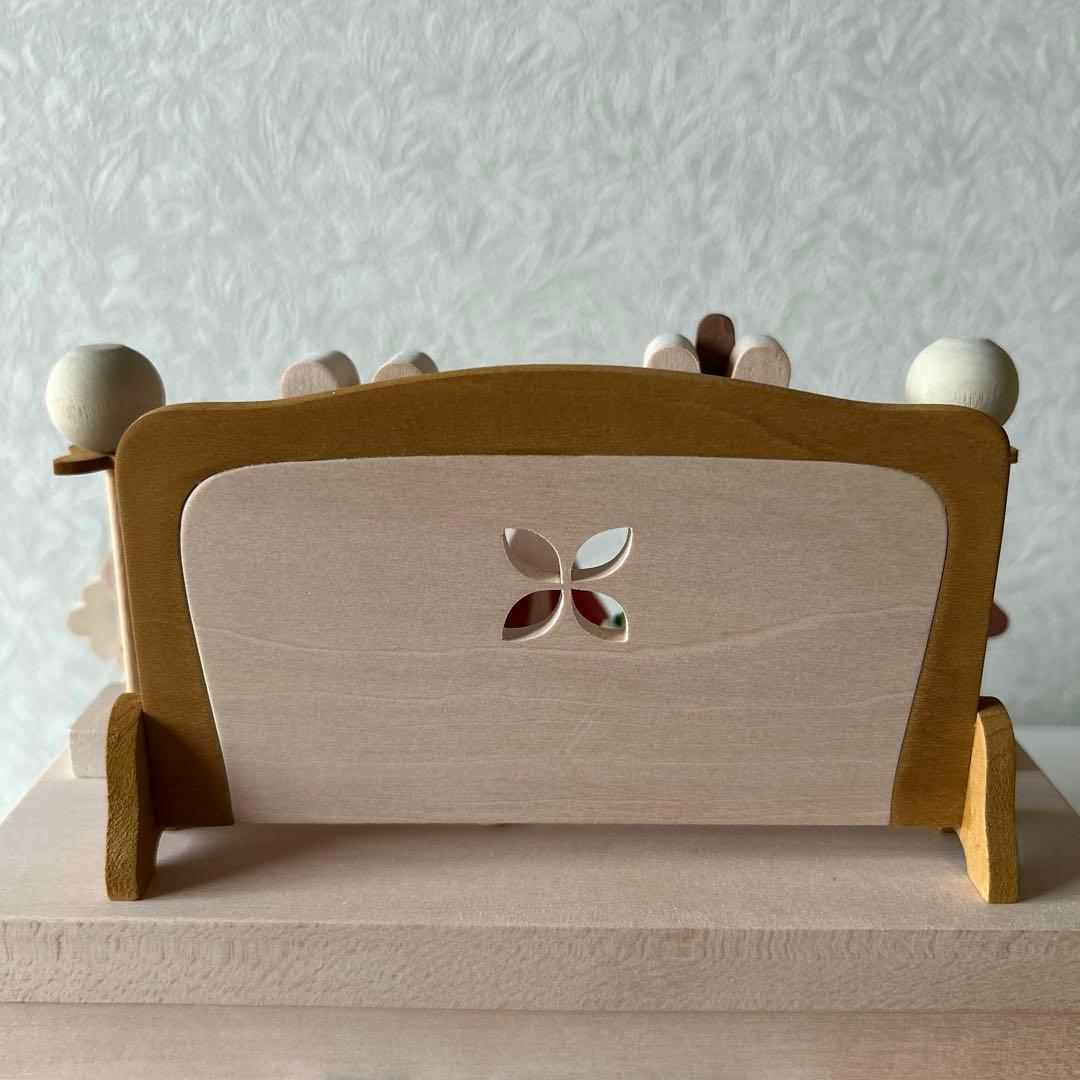 組み木ひな祭りうさぎ人形セット　ブレーメンの音楽隊