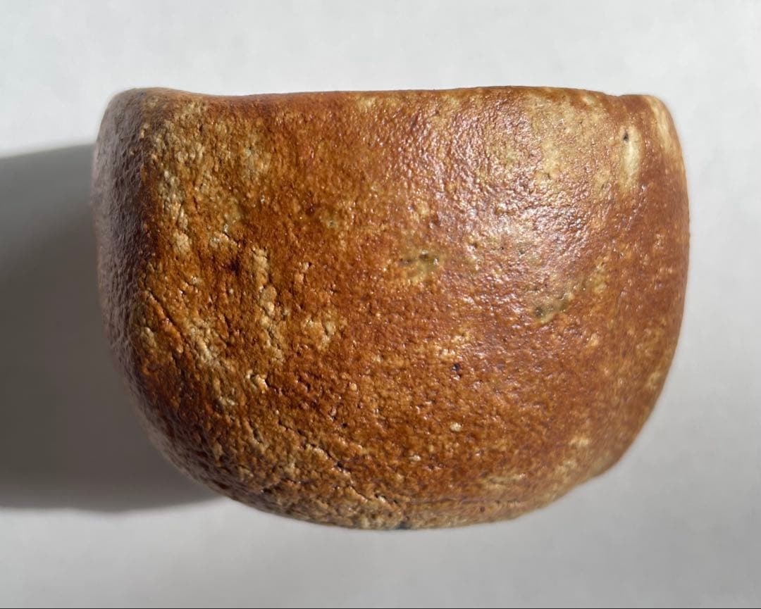 河本五郎　灰釉ぐい呑