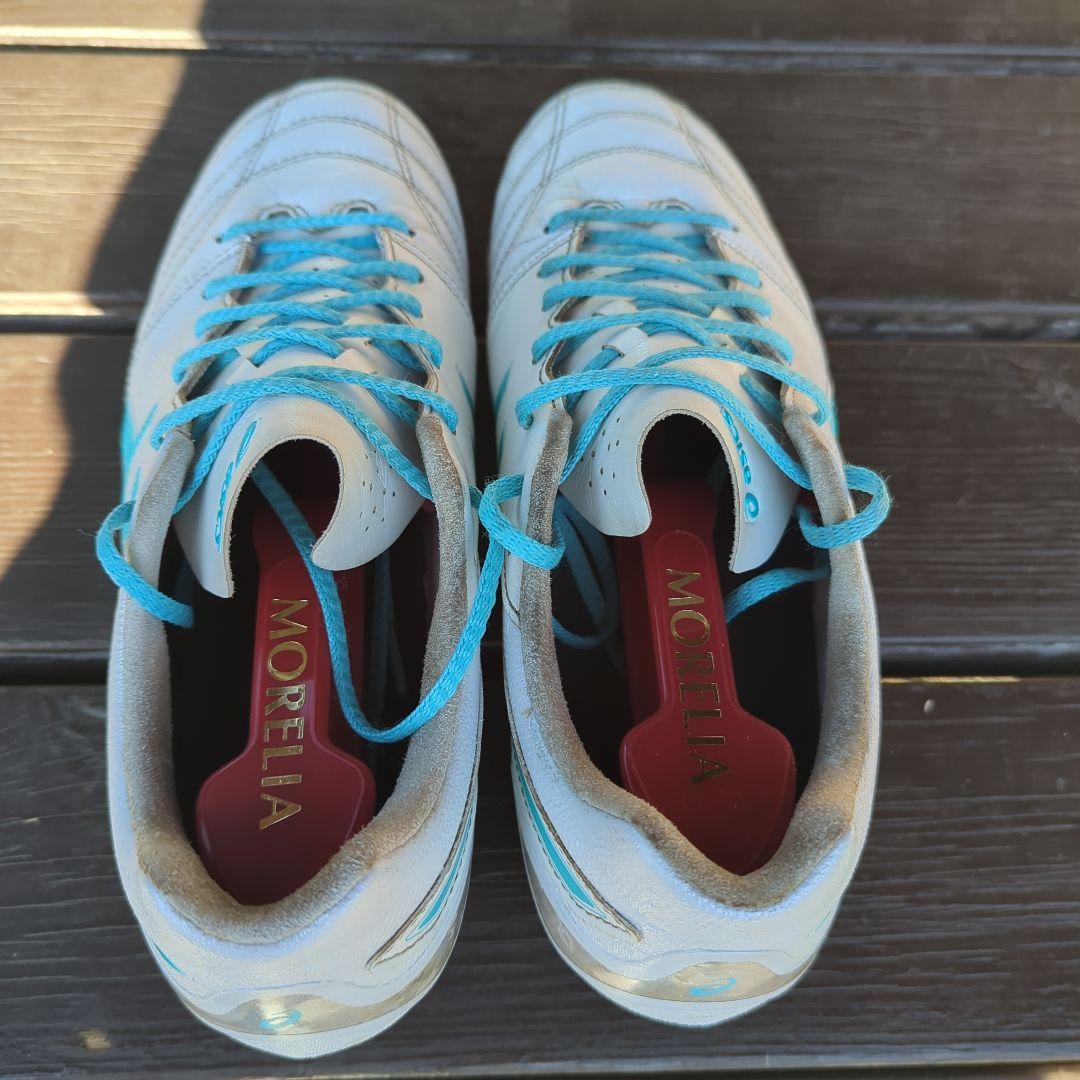 DSライトプロ サッカーシューズ ホワイト/ブルー