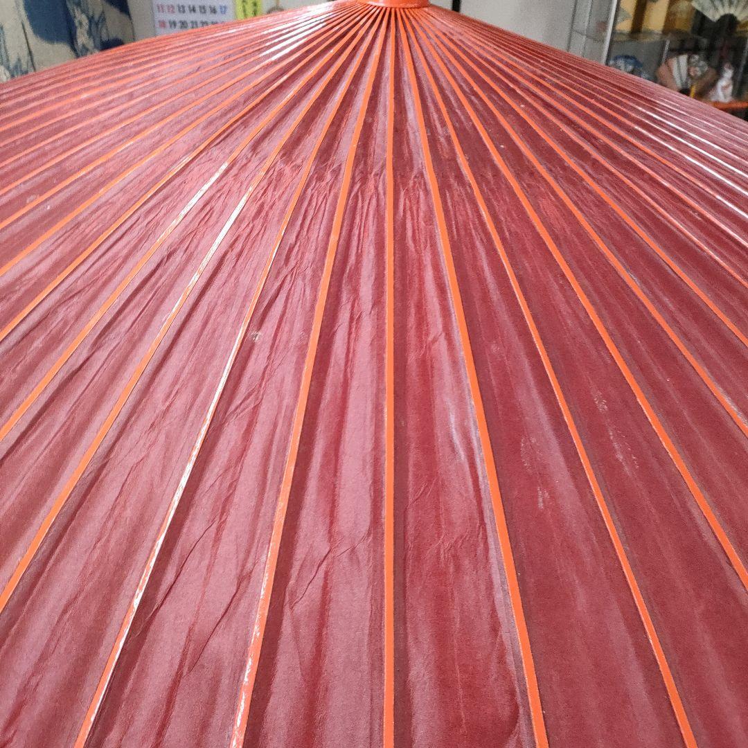 野点用赤傘中サイズ3尺径167cm高さ230cmスタンドは別売り