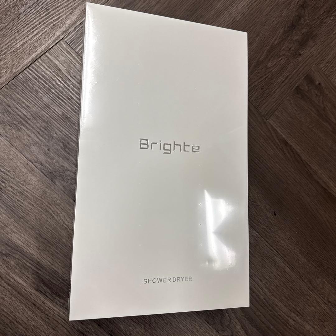 シュリンク付きブライト シャワードライヤー BRT-SD173WH ホワイト