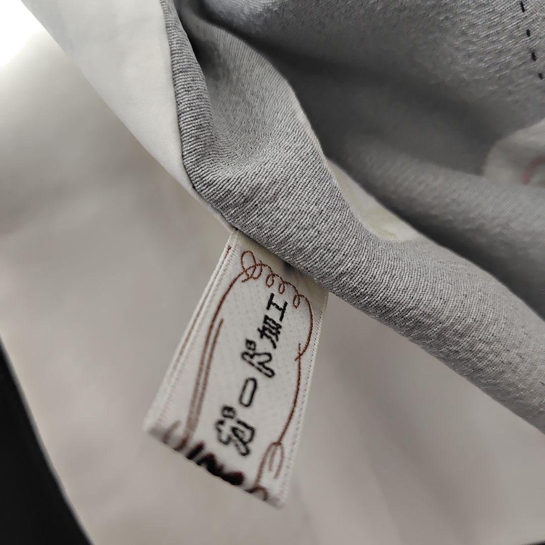 小紋　黒地　正絹　トールサイズ　鞠　スーパー京ガード加工　単衣　居敷当