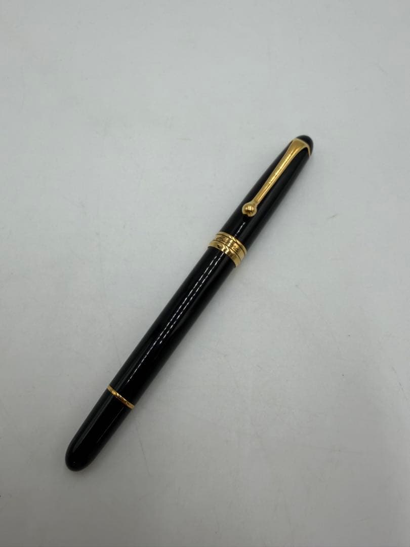 AURORA アウロラ 万年筆 14K 585 M オールブラック 中字