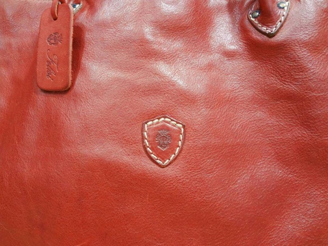 美品　00101　 Felisi フェリージ　レザー　トートバッグ　ハンドバック