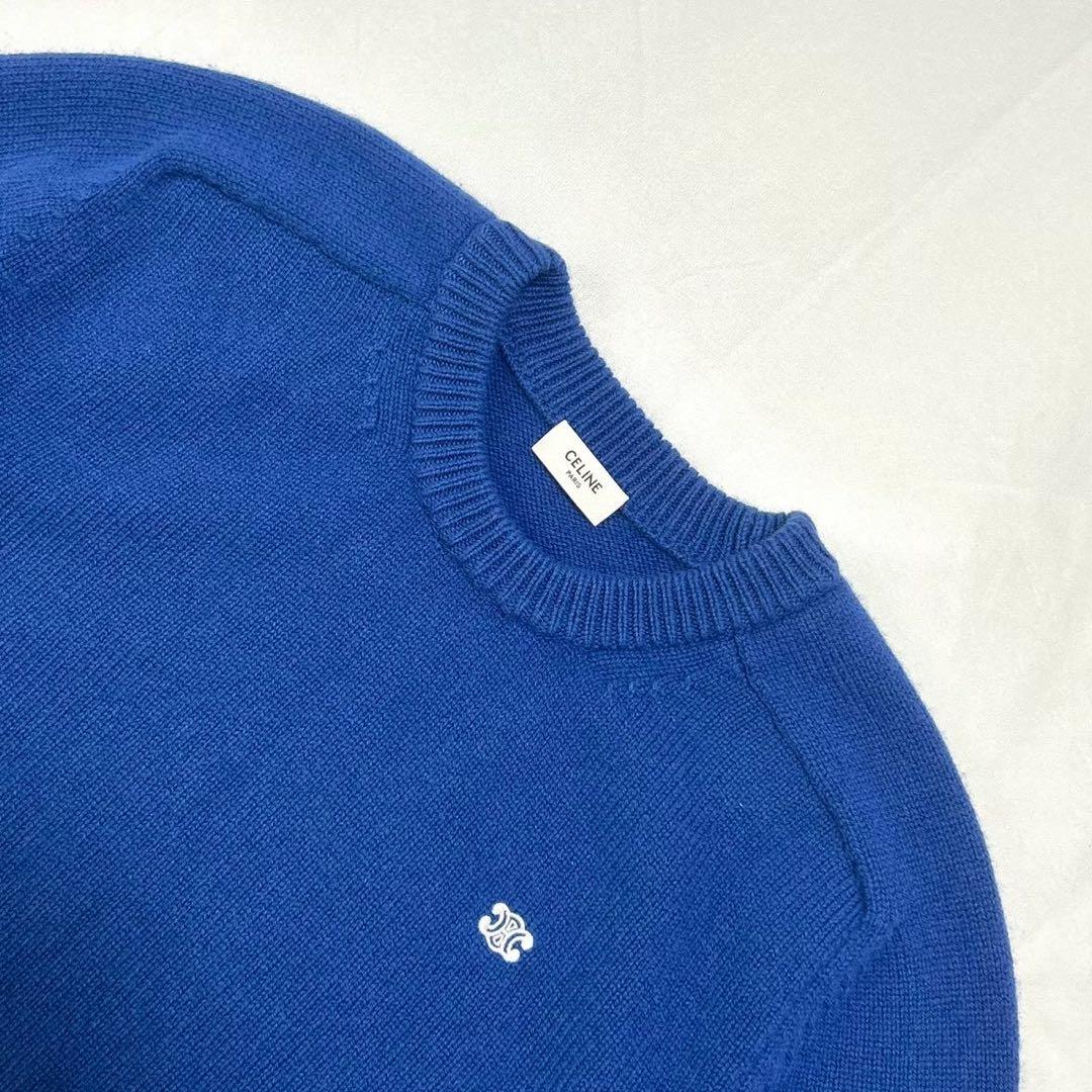 【美品】CELINE セリーヌ セーター 2023AW トリオンフ 刺繍 XL