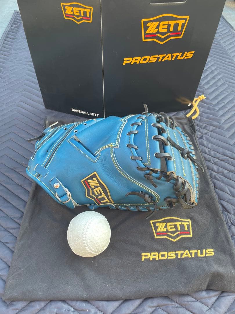 【限定オーダー/軟式用】ZETTPROSTATUSキャッチャーミット古田モデル