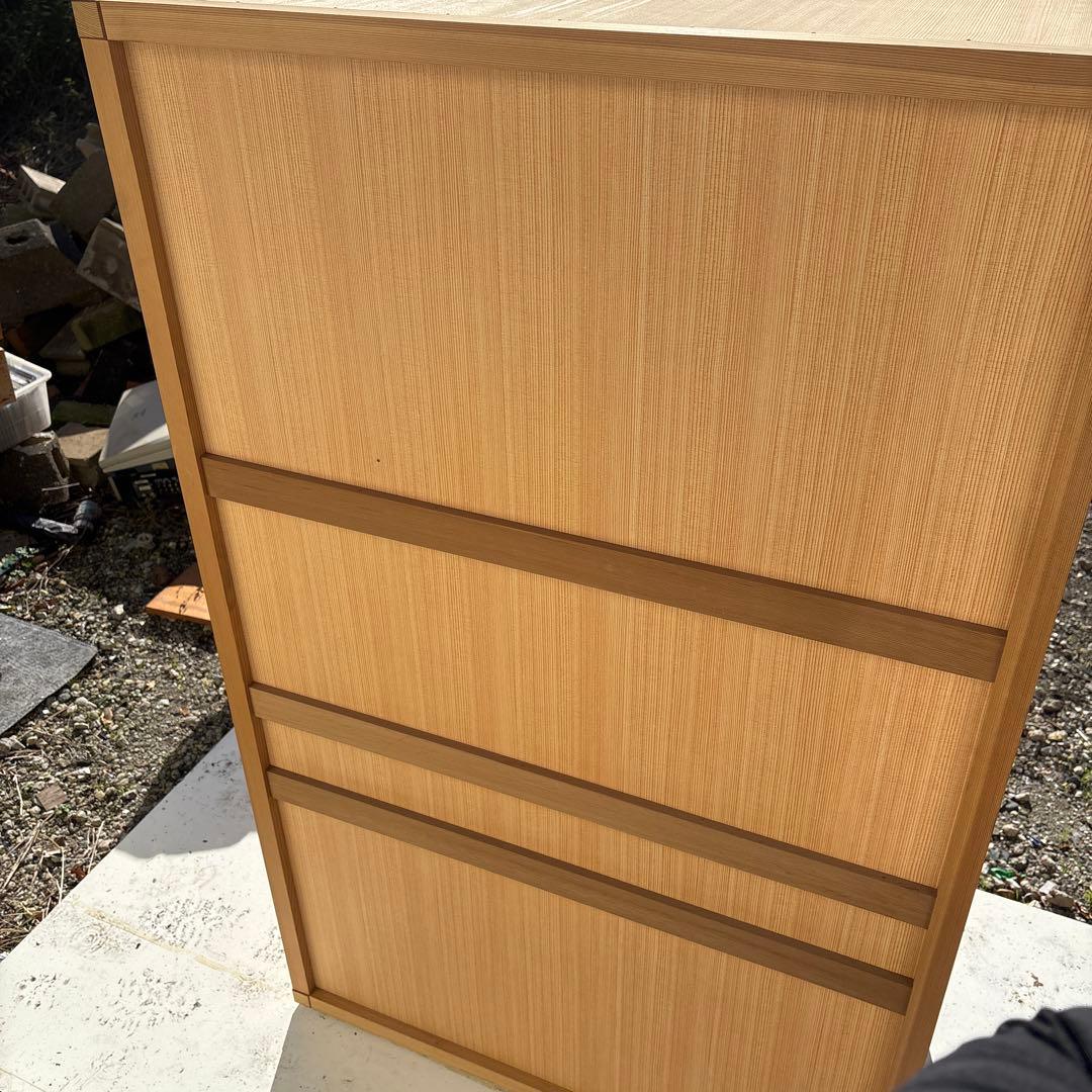 Dora　水屋箪笥　茶道具　網代扉