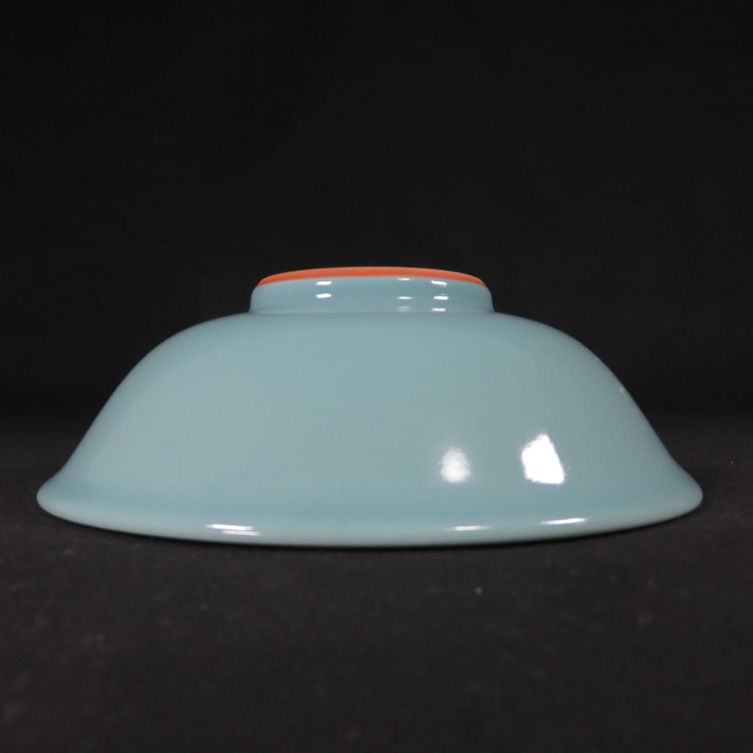 鉢 美品 森野嘉光 木箱 共箱 丼 青磁