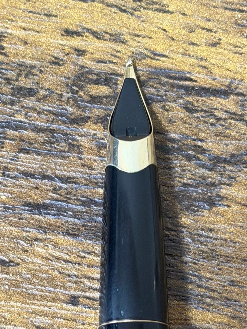 1958年　スーパー500 丸研ぎニブ　14金　M パイロット　万年筆　漆塗