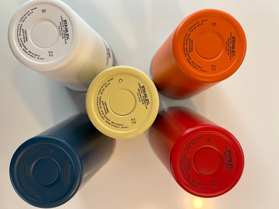 【美品】週末値下12000 スタンレー真空パイントタンブラー 5色セット