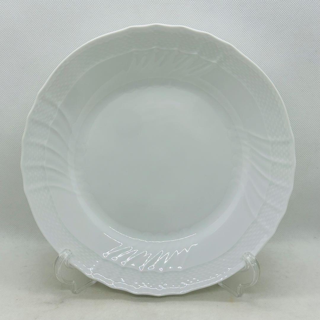 リチャードジノリ ベッキオホワイト ディナープレート 24.5㎝ ６枚セット