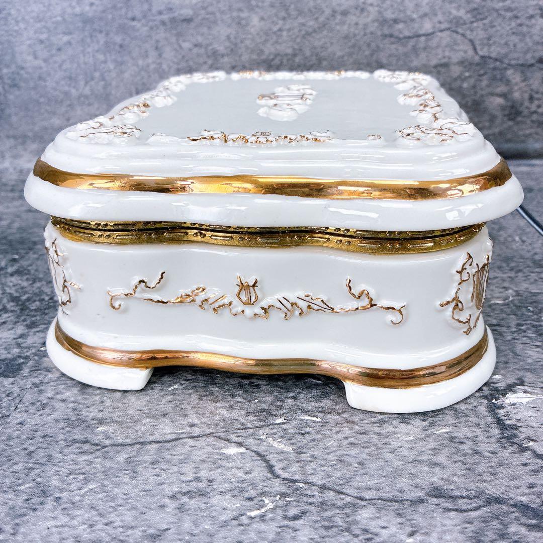 canty621様　スタークリスマス ディスクオルゴール 陶器 アンティーク