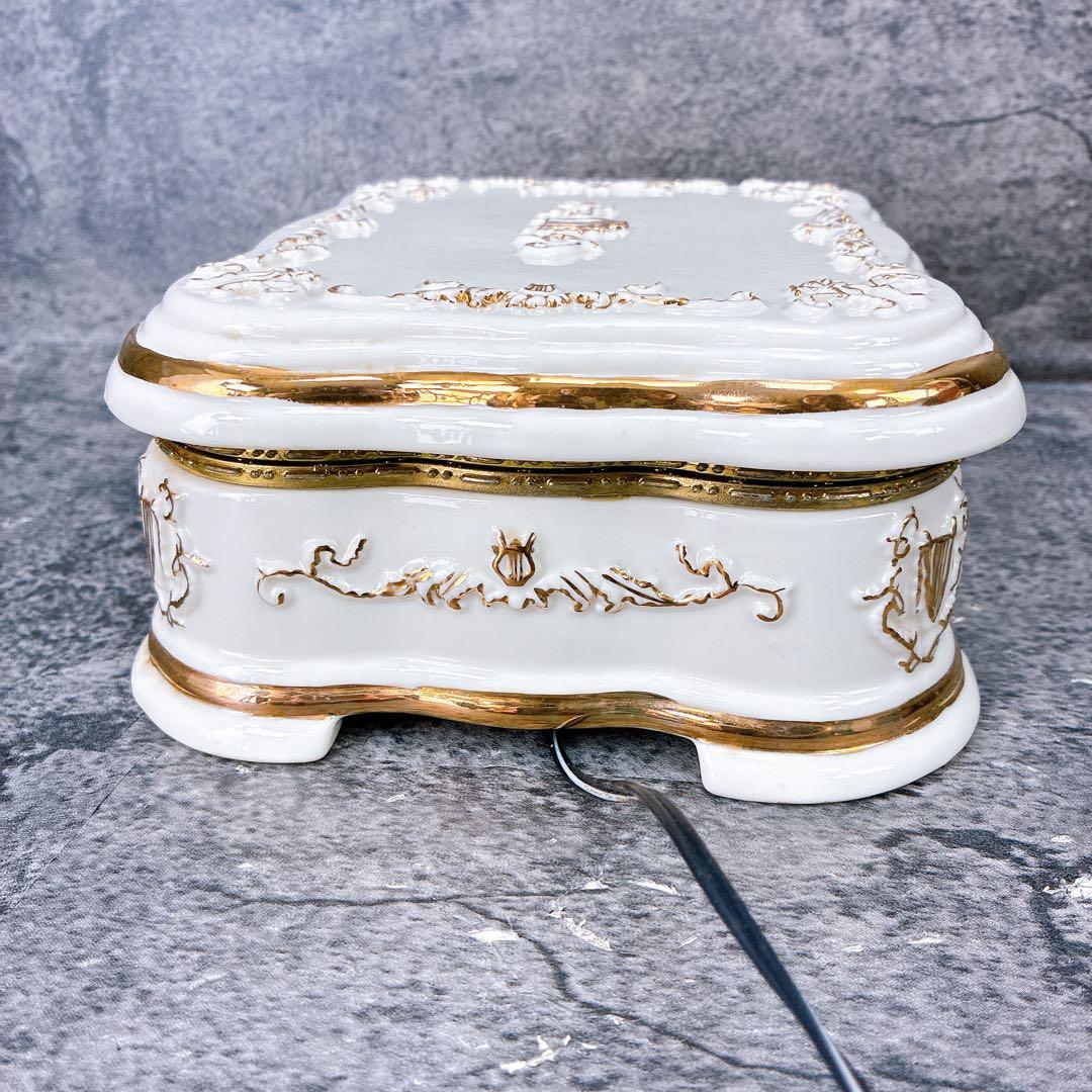 canty621様　スタークリスマス ディスクオルゴール 陶器 アンティーク