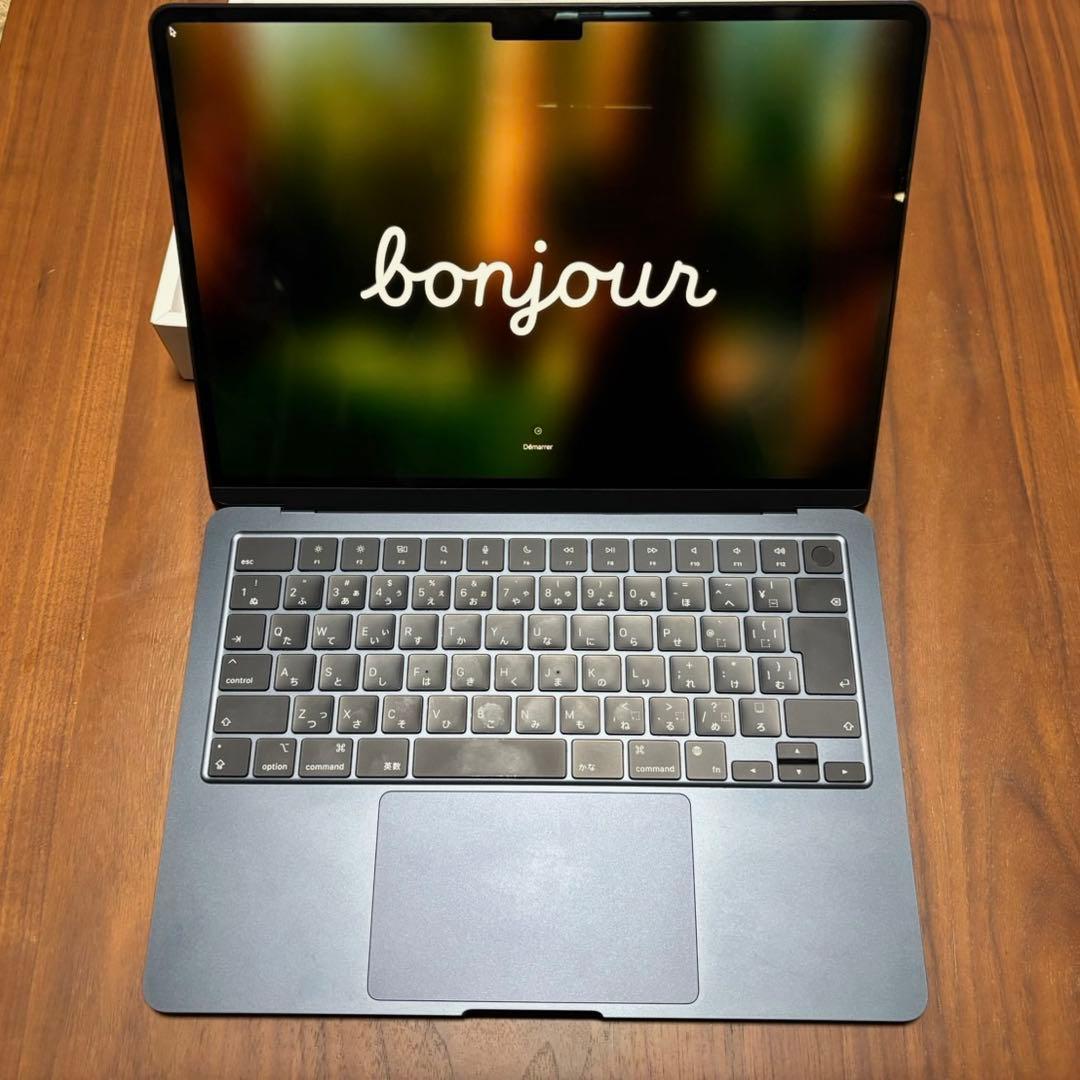 【ほぼ未使用】M3 MacBook Air 13インチ ミッドナイト