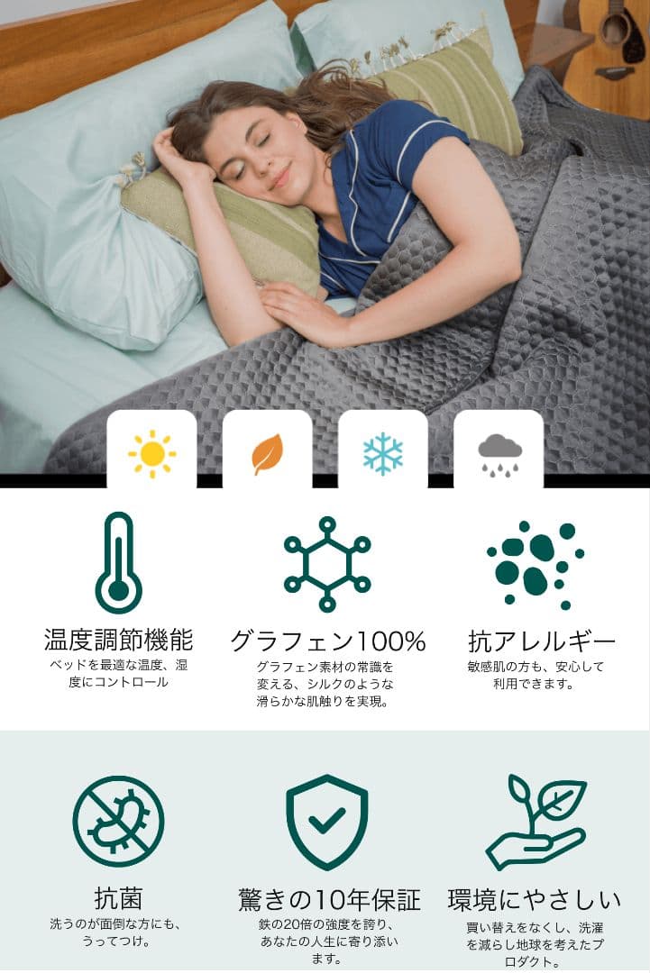 【新品未使用】HILU スリープブランケット　オールフィットサイズ