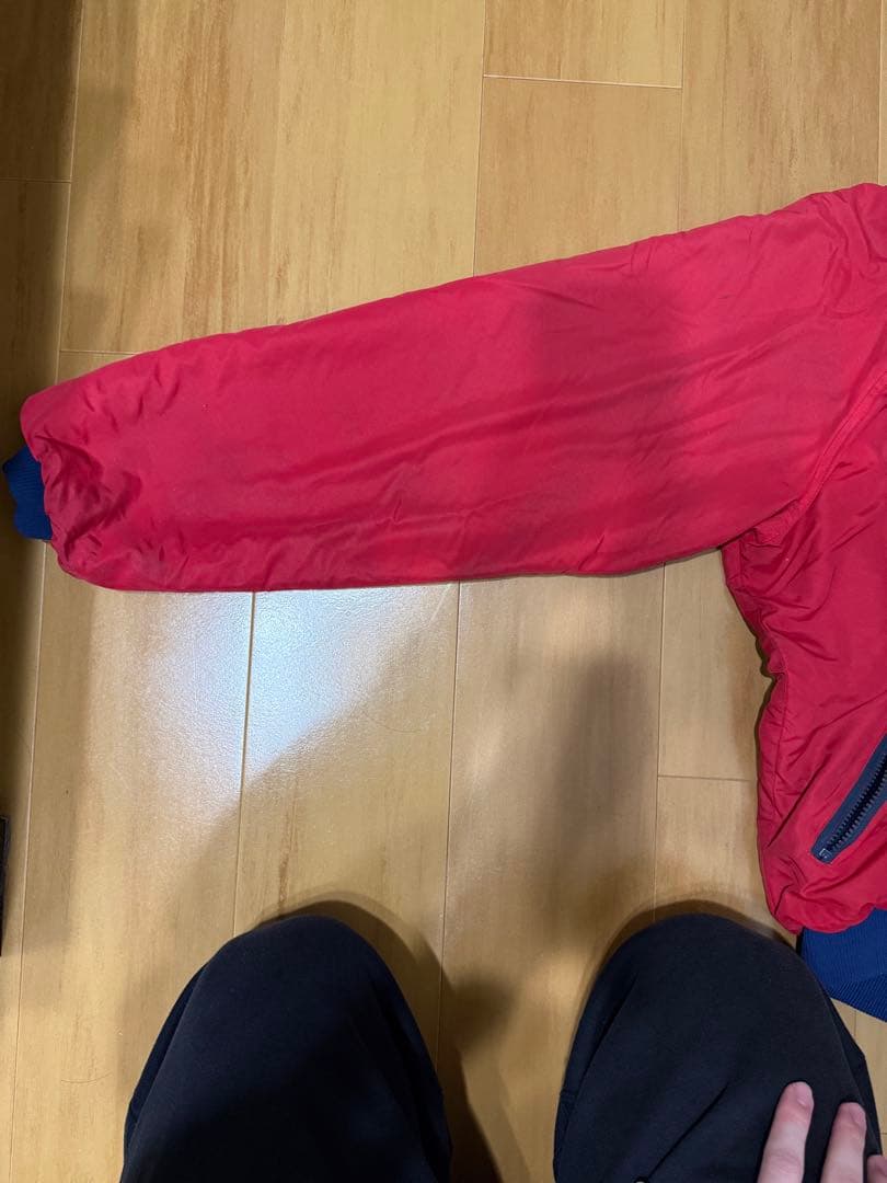 古*き様 patagonia シェルドシンチラ　80S M レッド　USA