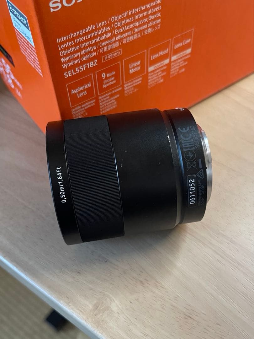 レンズ(単焦点) SONY SEL55F18Z Sonnar T* FE 55mm F1.8 ZA
