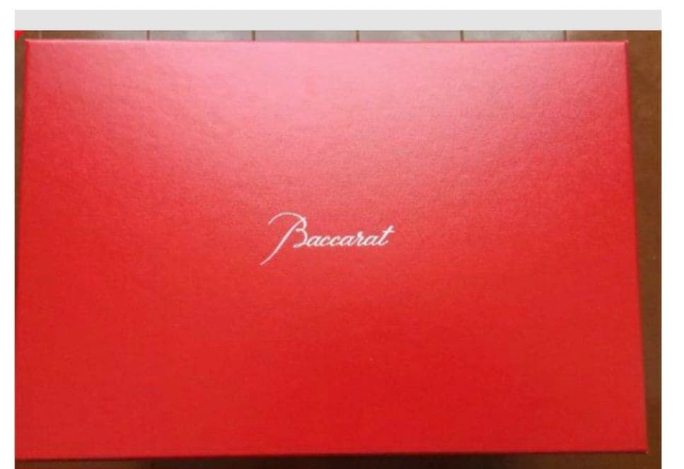 Baccarat ウェーブ　クリスタルボウル