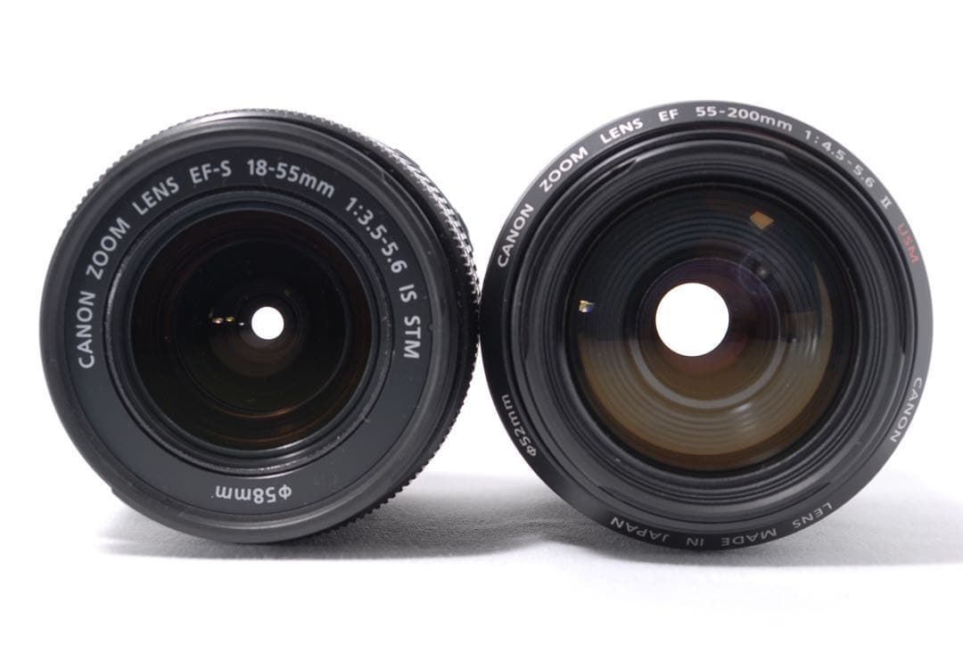 高性能手ぶれ補正＆望遠レンズ付✨Canon Kiss X7 豪華Wレンズセット