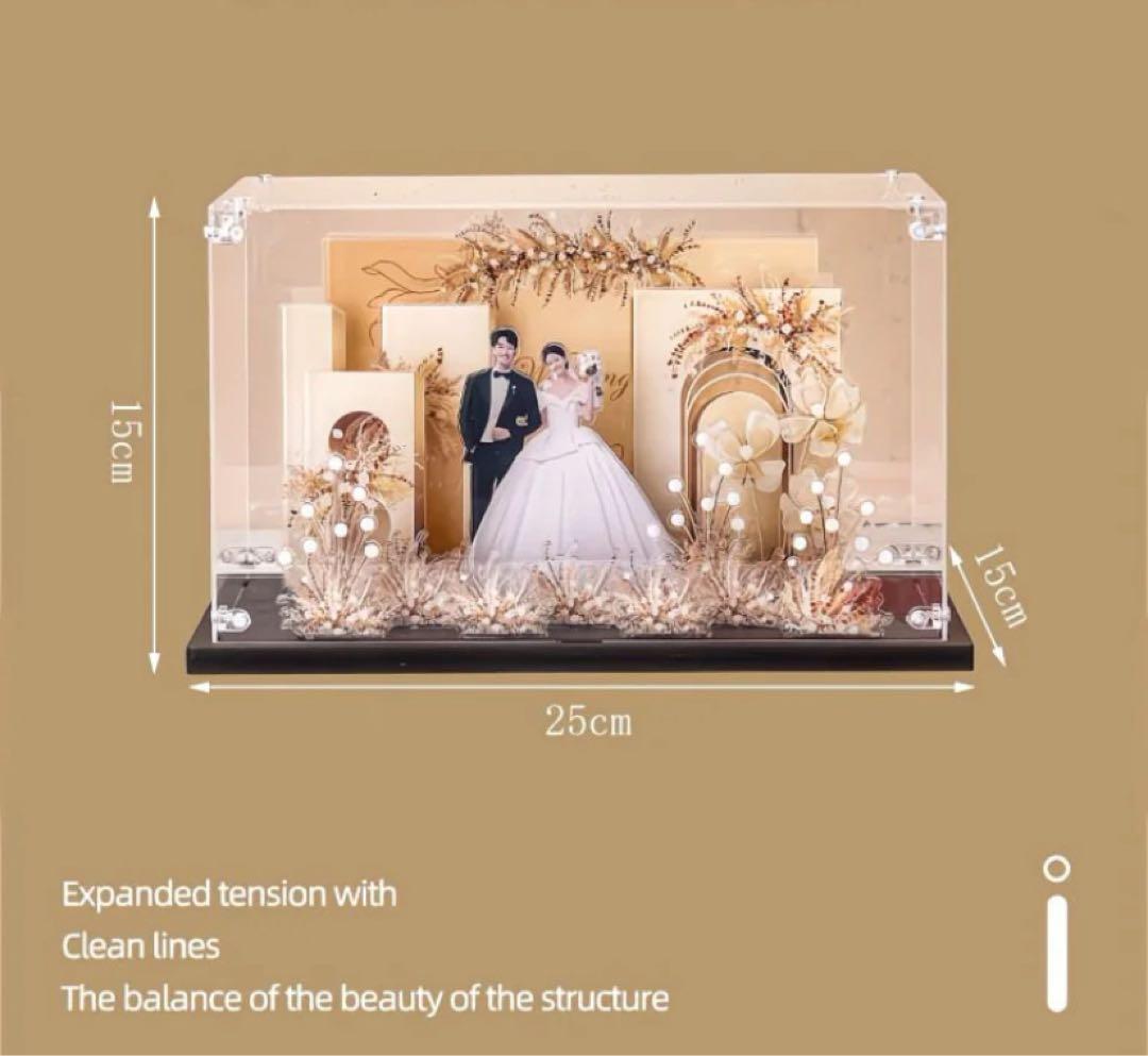 結婚祝い アクリル フォトフレーム オーダーメイド結婚式 プレゼント ギフト