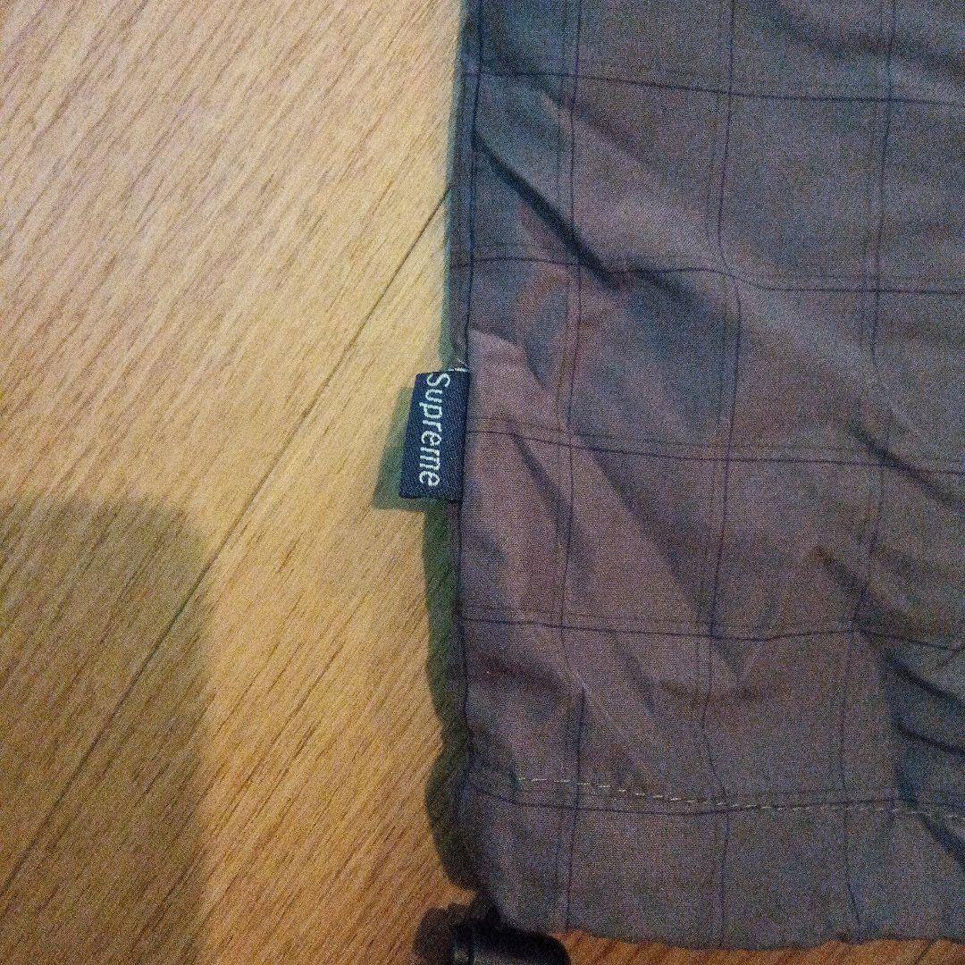 Supreme グレー ナイロンジャケット M