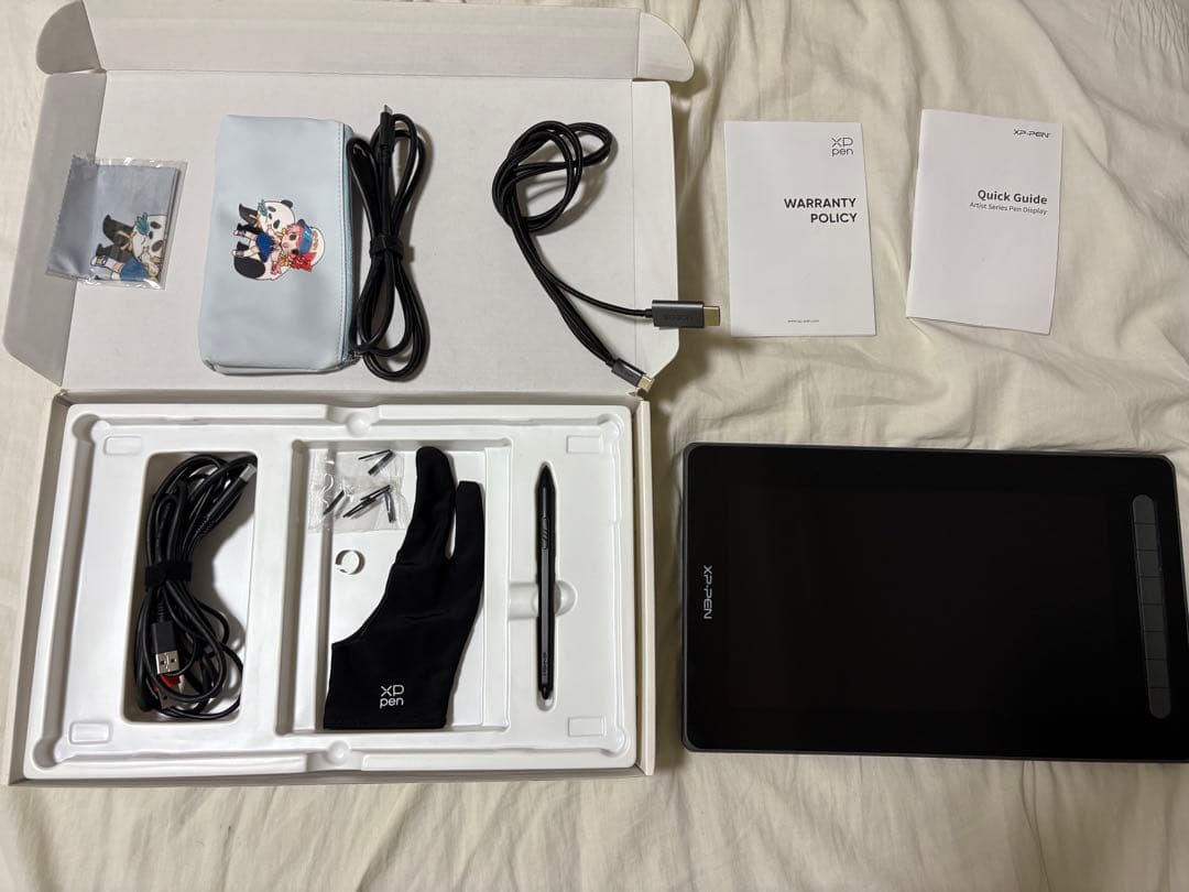 xppen 液晶タブレット　artist12 セカンド　2nd