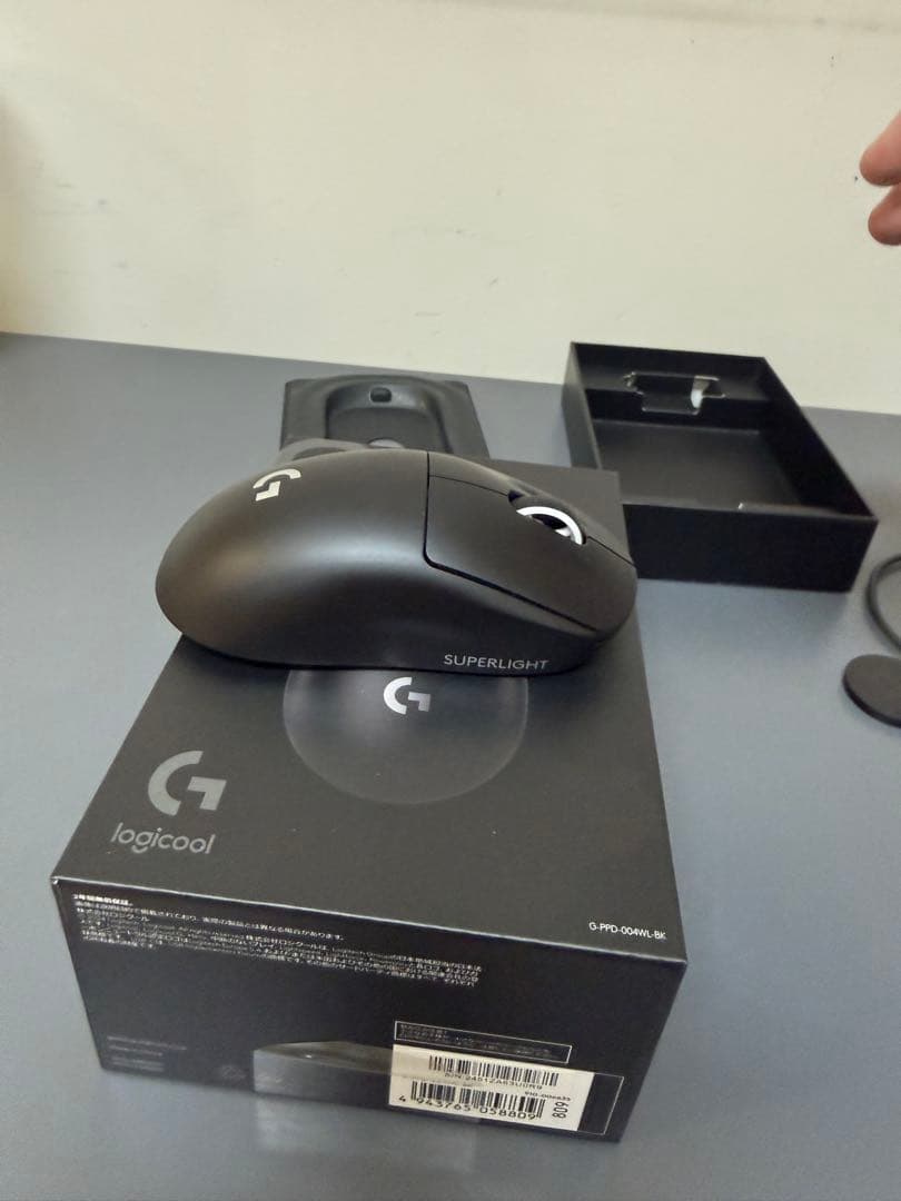 Logicool G PRO SUPERLIGHT ブラック 本体