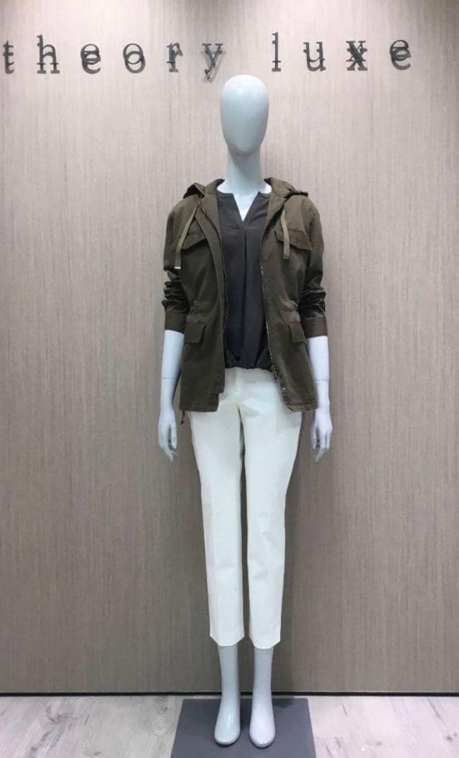 セオリーリュクス☆ミリタリーブルゾン38カーキ未使用