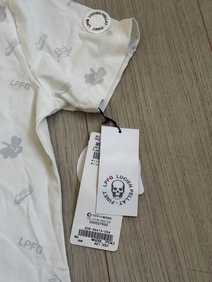 LPFG ウィメンズ オールオーバー 半袖モックネックシャツ新品