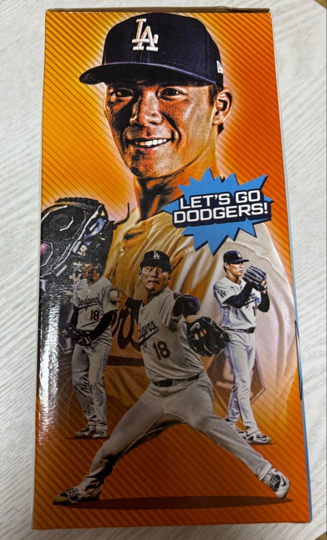 ドジャース山本由伸ボブルヘッド人形　おまけ付き2025.7.2