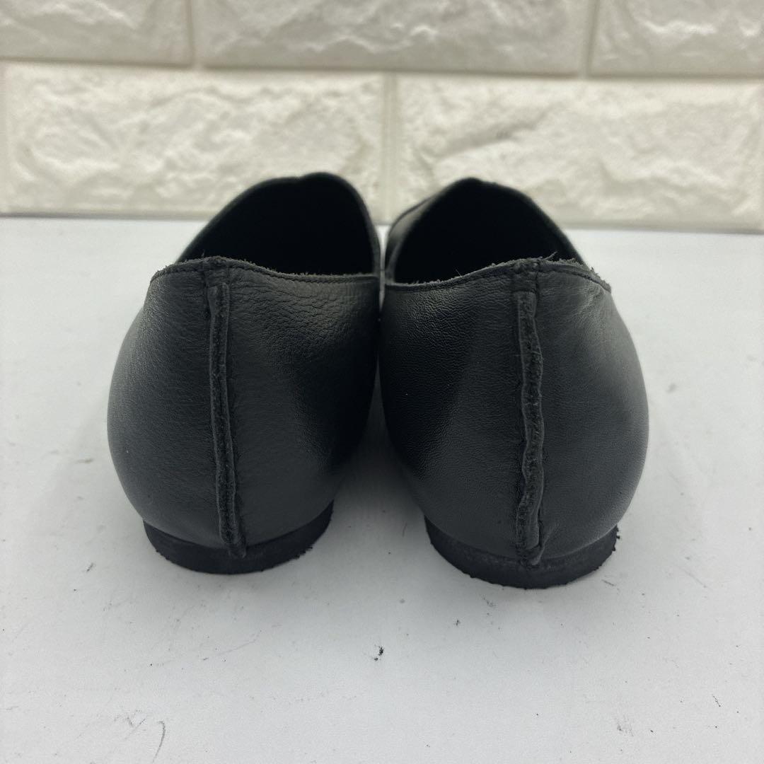 【美品】ユウコイマニシプラス IBUKI Vカット スリッポン 35 黒