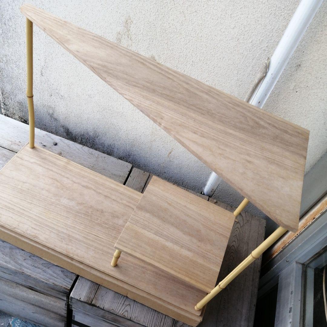 松風棚　棚　茶道具　茶棚　組み立て式　紙箱