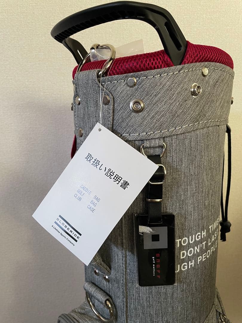 【新品未使用】オノフ ONOFF キャディバッグ 7型 OB1225 グレー