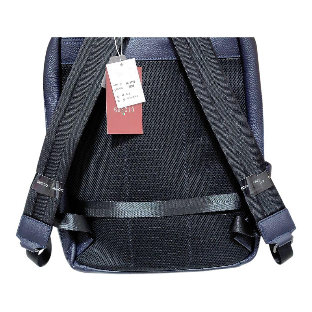GUSCIO ITALY ビジネスリュック 18112　本革　タグ付き