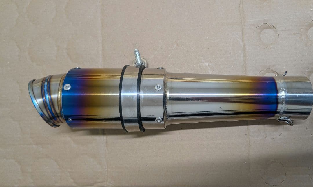 NITRO RACING グレネードチタンサイレンサー V-Ⅱ 300mm