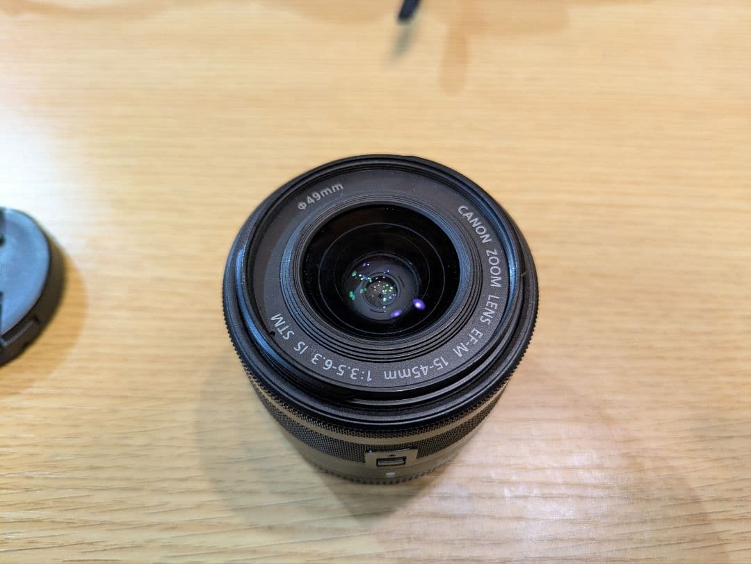 Canon EOS Kiss M 標準ズームレンズ