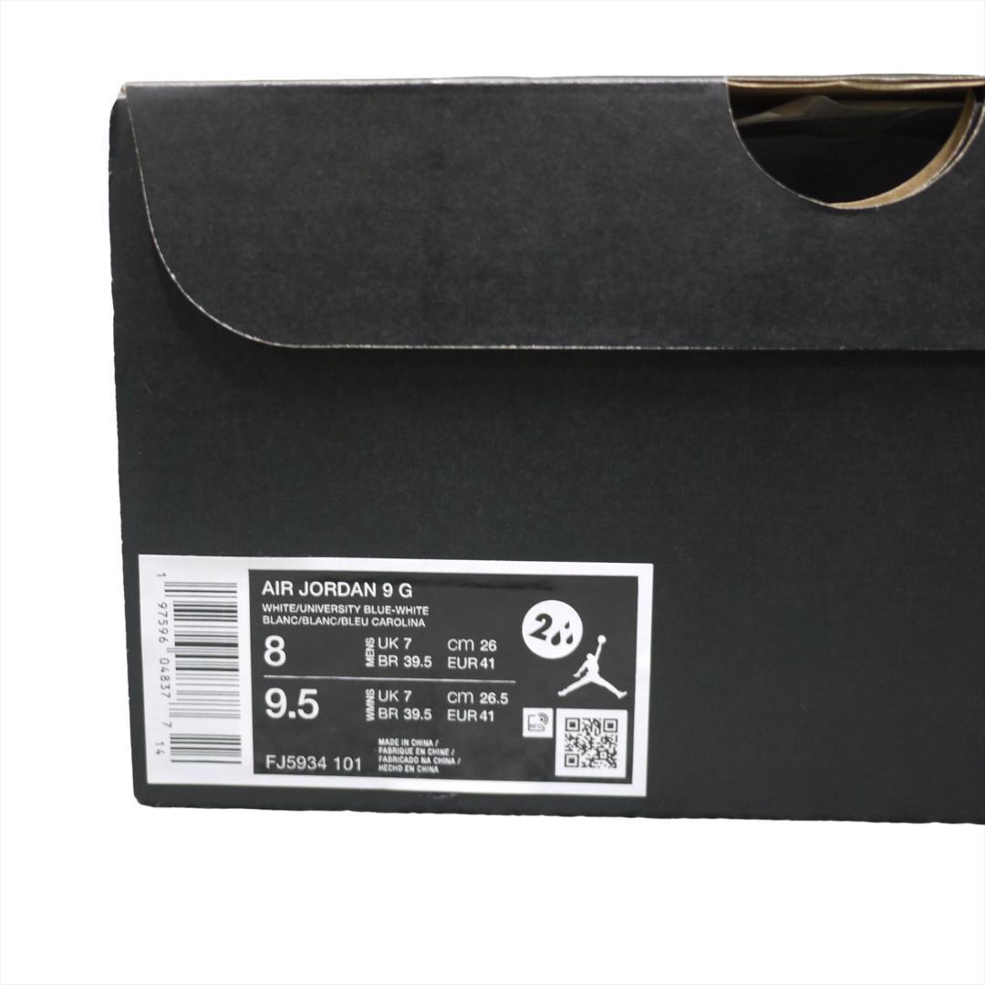 エア ジョーダン 9 ゴルフ 26cm NIKE AIR JORDAN 9 G