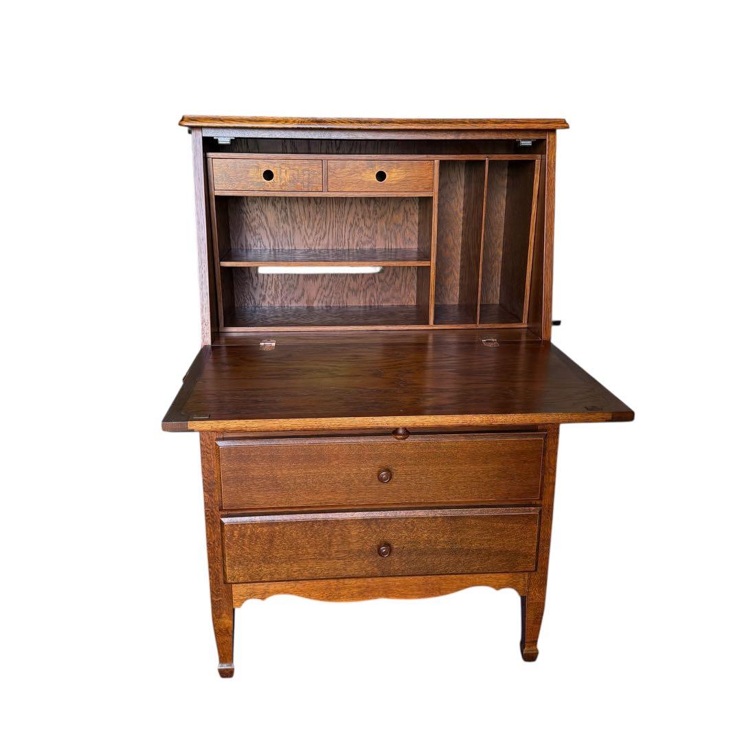 HR757 【象嵌】三越家具Brugge クラシカル　ライティングビューロー